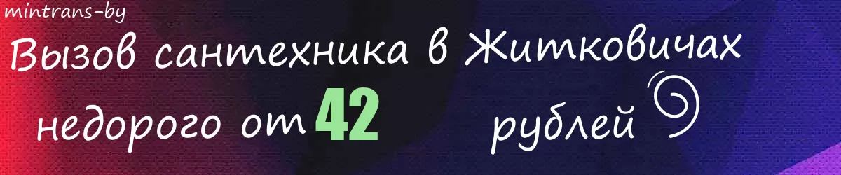 Сантехник в Житковичах